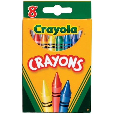 Crayola Tuck Box Crayons, Assorted, 8PK CYO520008
